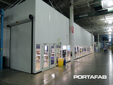 large showroom and breakroom