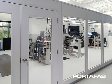 Separation Barrier for High-Speed Testing Machines