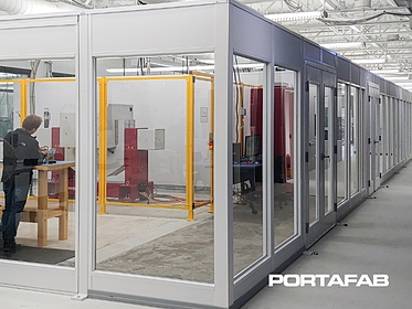 Separation Barrier for High-Speed Testing Machines