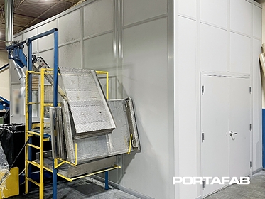 3-Wall Modular Machine Enclosure