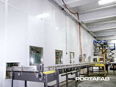 modular wall cleanroom