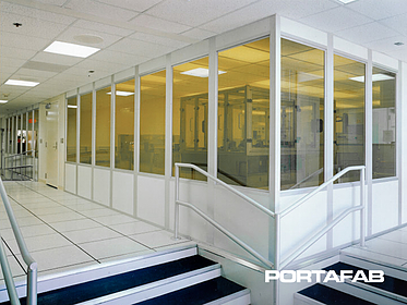 modular cleanroom machine enclosure