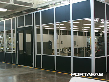 modular factory offices, modular inplant offices, modular office walls, modular warehouse buildings, modular factory buildings