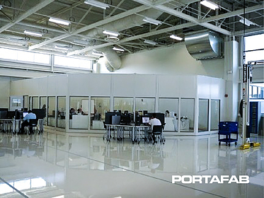 modular factory offices, modular inplant offices, modular office walls, modular warehouse buildings, modular factory buildings