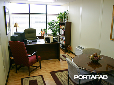 modular factory offices, modular inplant offices, modular office walls, modular warehouse buildings, modular factory buildings