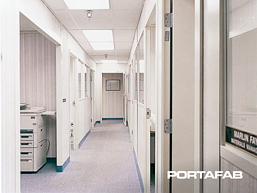 inplant office, in plant office, modular office in warehouse, modular warehouse office