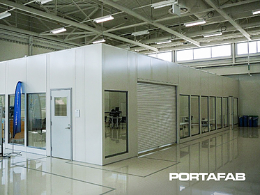 modular inspection room, modular cleanroom, cleanroom wall panels, modular cleanrooms