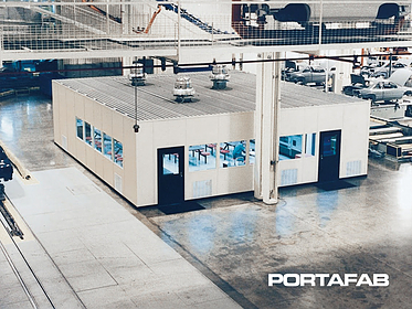 modular lunchroom, modular breakroom, modular meeting room, modular inplant building, modular warehouse building