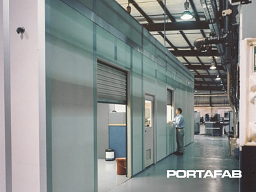 modular machine enclosures, machine enclsoures, modular cleanroom walls