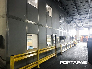 two-story modular inplant building