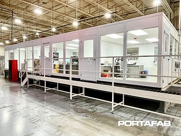 Elevated Mezzanine Office Space