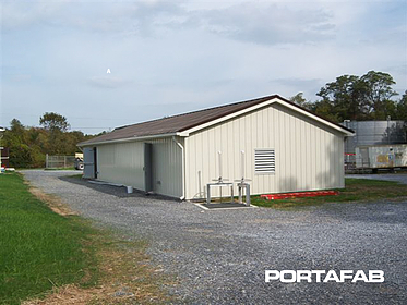 front of fish hatchery 