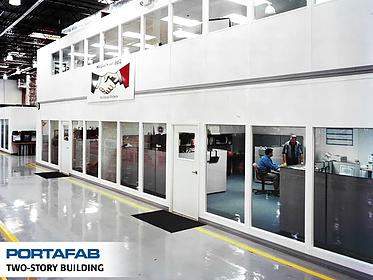 Two-Story Building - PortaFab Modular Buildings