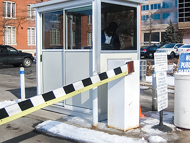 Parking Lot Booth - PortaFab Modular Booths & Shelters