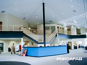 dealership staircase 