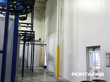 paint finishing enclosure, modular paint finishing enclosure, modular painting enclosure