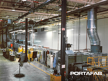 paint finishing enclosure, modular paint finishing enclosure, modular painting enclosure