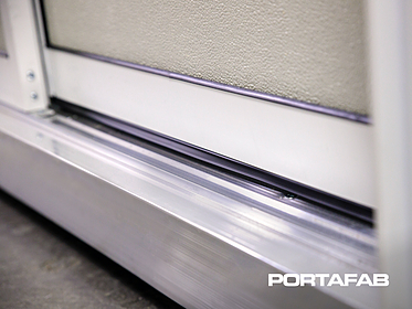 personal protective booth door frame