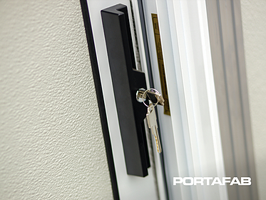 personal protective booth door handle