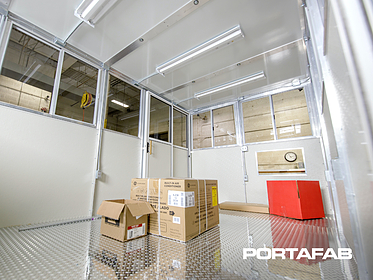 personal protective booth interior