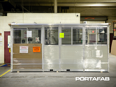 personal protective booth shipping