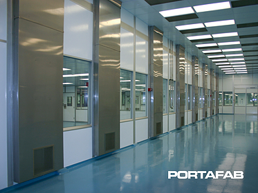 pharmaceutical cleanroom walls
