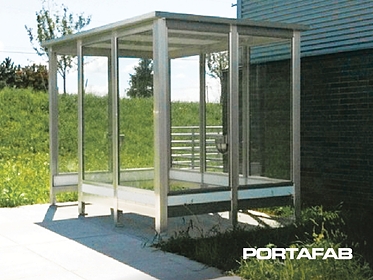 glass booth