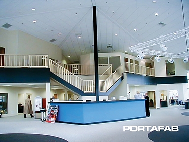 elevated mezzanine 