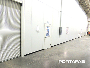 powder coating enclosures, powder coating rooms, powder coating walls