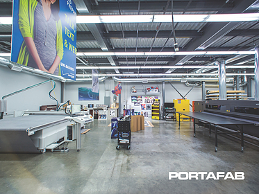 printing equipment enclosure, modular printing enclosure, printing enclosures
