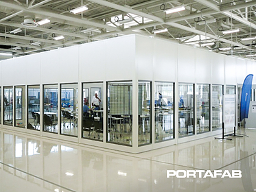volkswagen modular office space