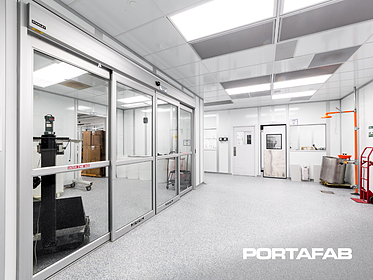 cleanroom sliding doors