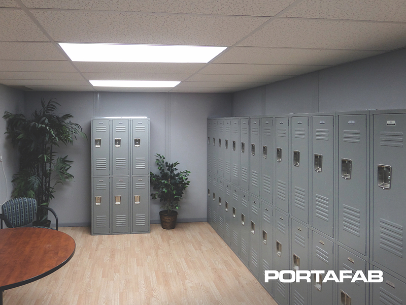 Modular Locker Rooms & Bathrooms PortaFab