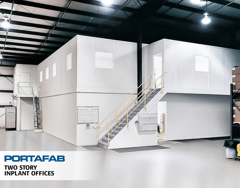 PortaFab Modular Warehouse Offices & Inplant Modular Buildings