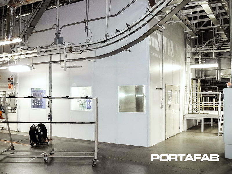 Paint Finishing Enclosures & Rooms PortaFab Modular Paint Finishing