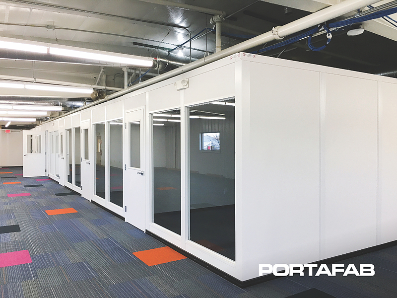 PortaFab Industrial Wall Partitions & Demising Walls