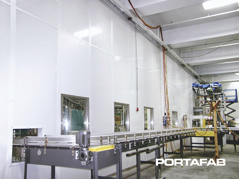PortaFab Industrial Wall Partitions & Demising Walls
