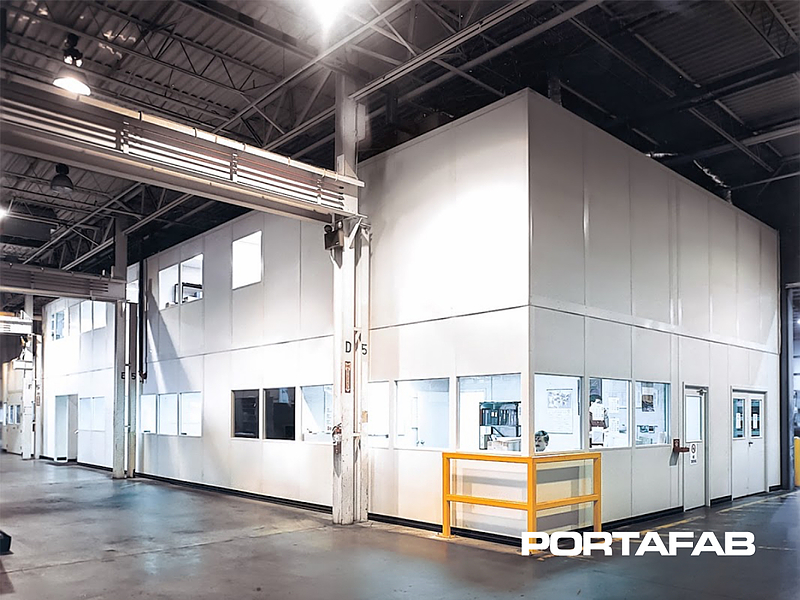 Modular Warehouse Offices | PortaFab Modular Building Systems