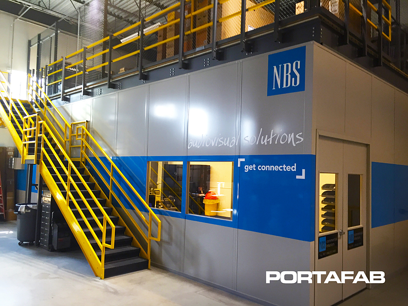 Modular Warehouse Offices PortaFab Modular Building Systems