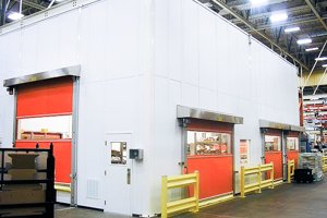cleanroom for inspections in factory